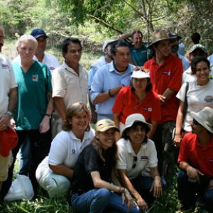 Part of the team in Mexico