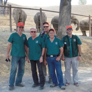 The team at Performing Animals Welfare Society